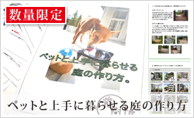 ペットと上手に暮らせる庭の作り方