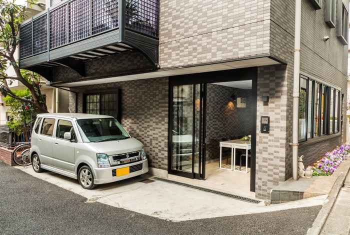 部屋をまるまる一つ造作したマル秘エクステリア 飯田様邸